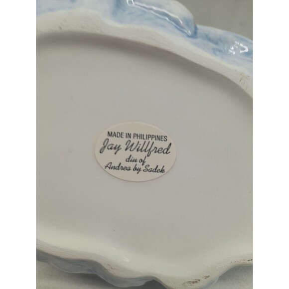 Vintage Jay Willfred Andrea by Sadek Tug Boat Ceramic Tea Pot 10" Long Rare - Picture 10 of 10